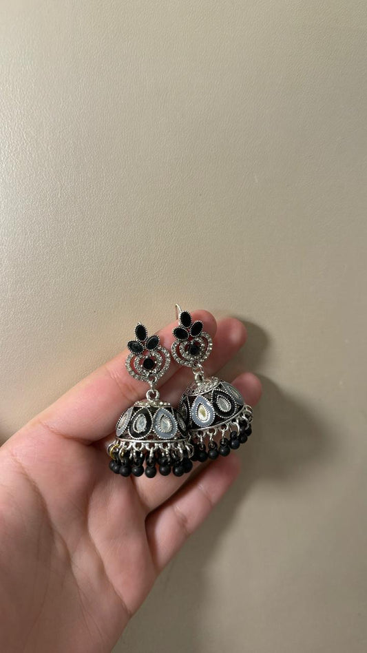 Teen booti paisley bedazzled - Black grey