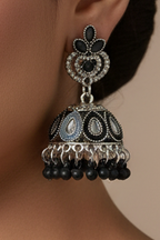 Teen booti paisley bedazzled - Black grey