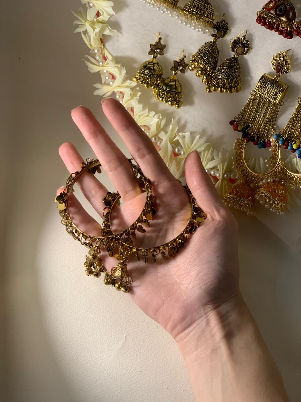 Gold Chandi latkan ghungro