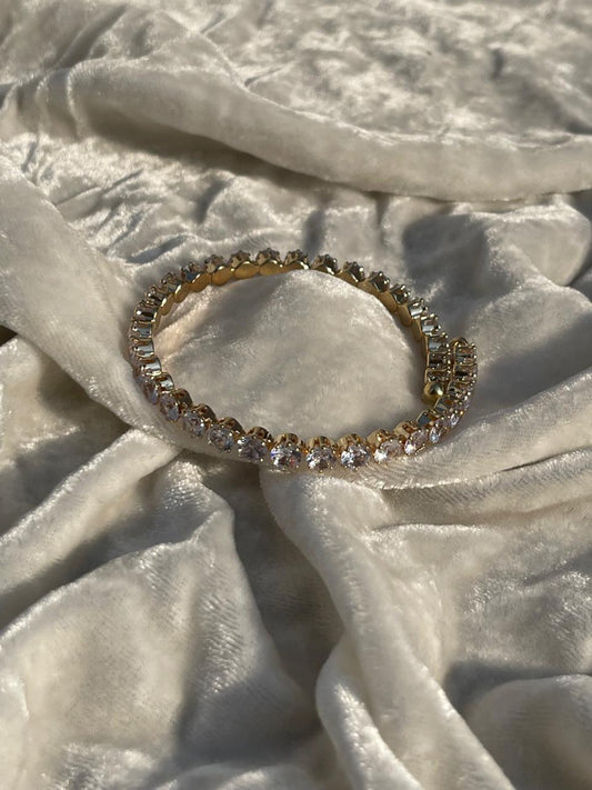 White and gold Bracelet