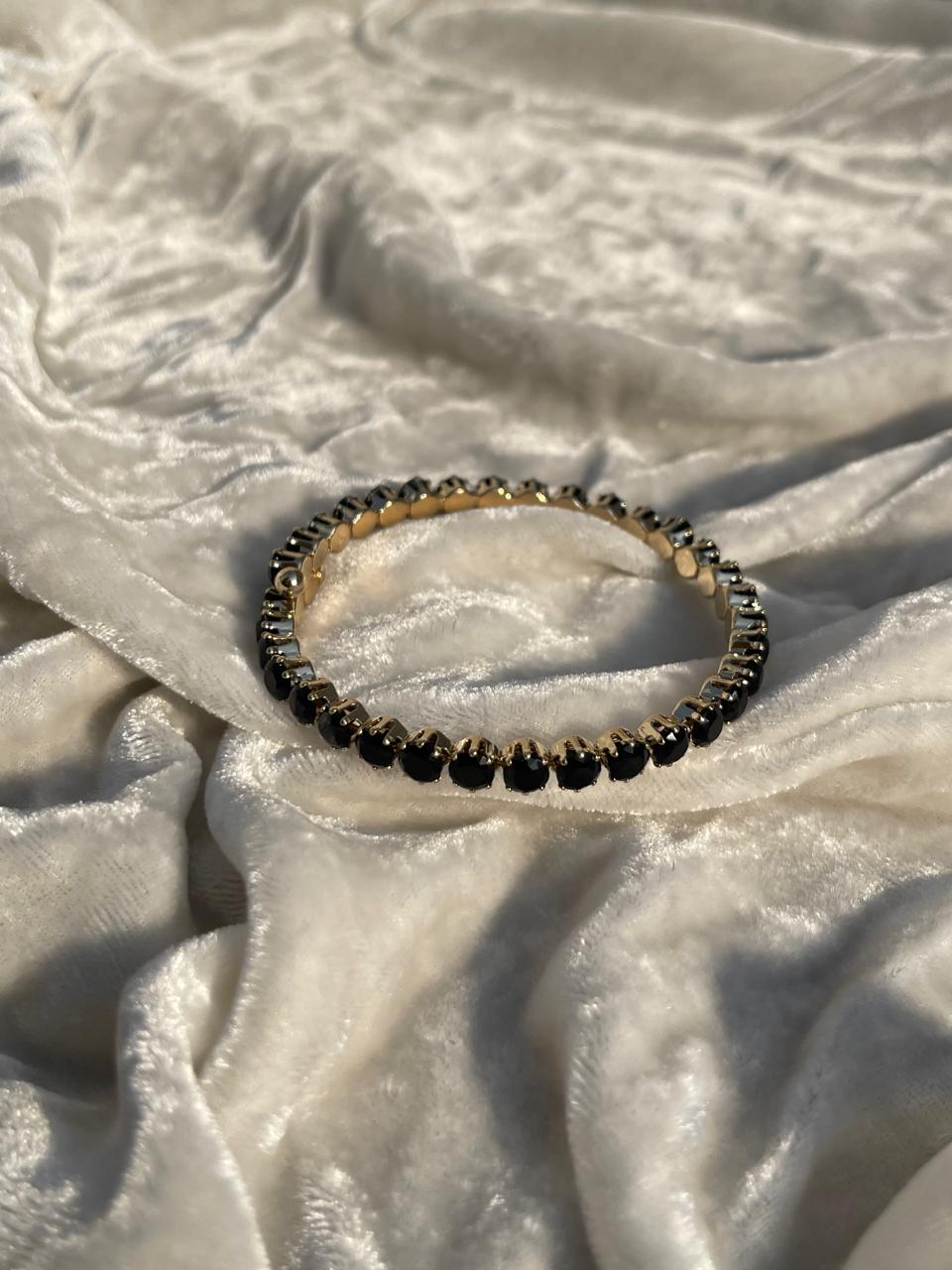 Black and gold bracelet