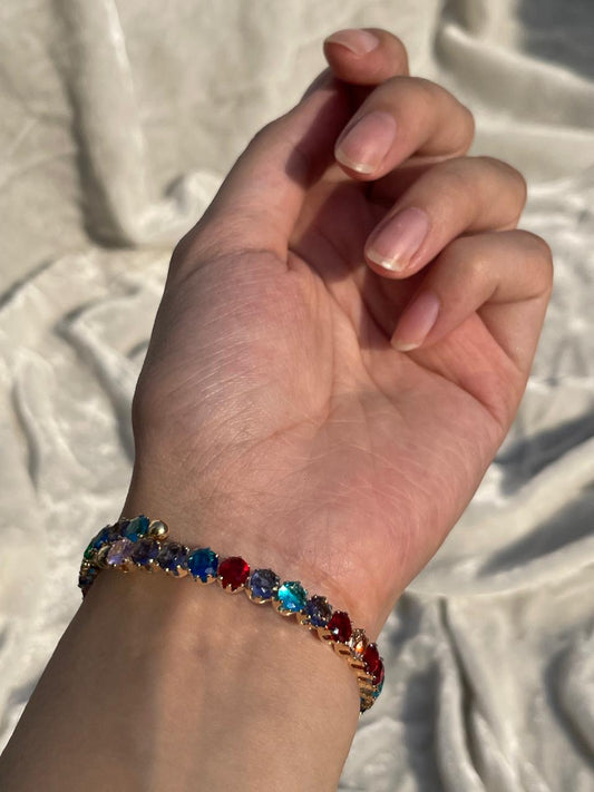 Multicolor bracelet (circle)