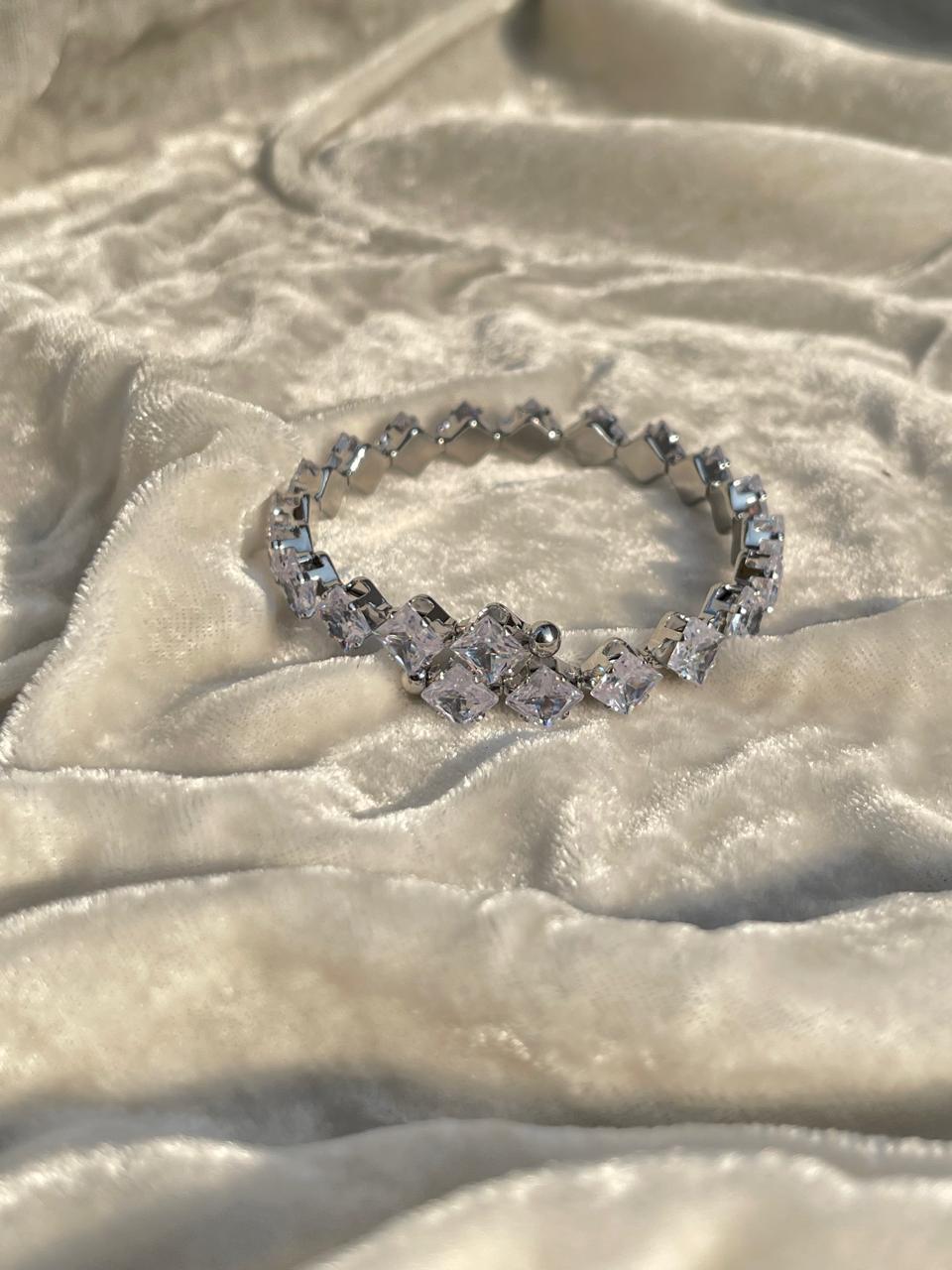 Silver Crystal bracelet