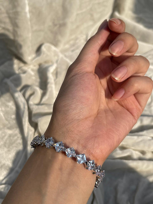 Silver Crystal bracelet