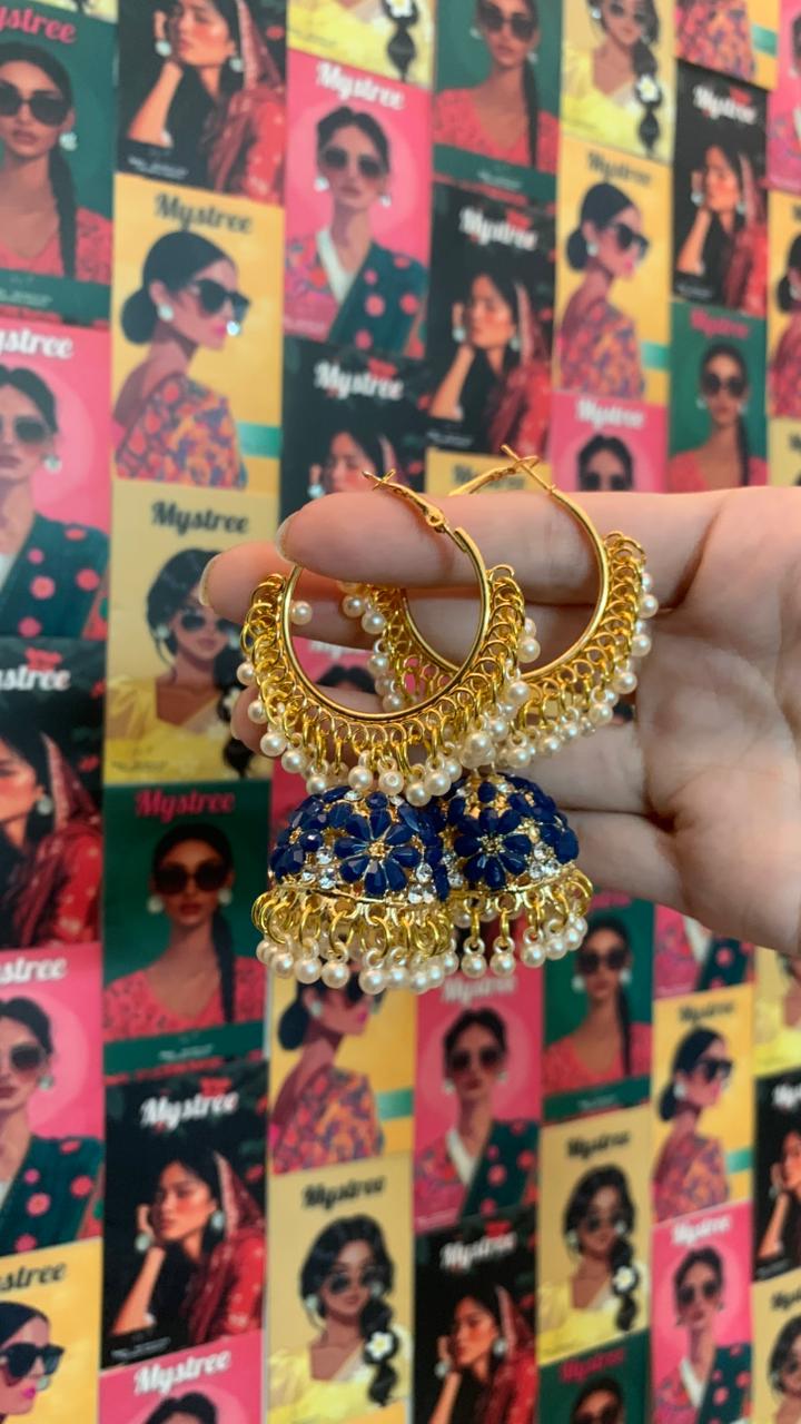 Bano bali gold - dark blue