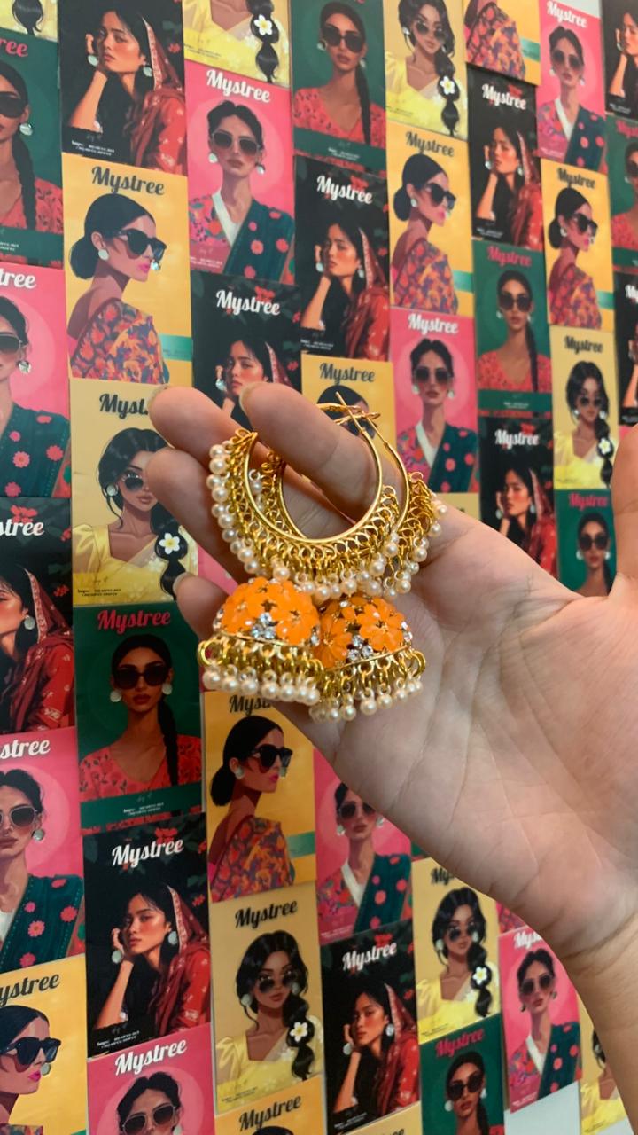 Bano bali gold - Orange