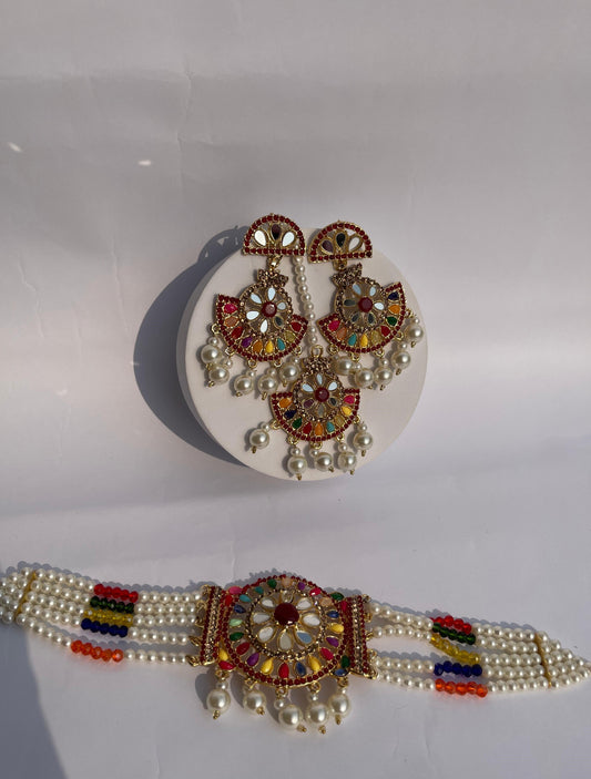 Aliza Choker set (Multi)