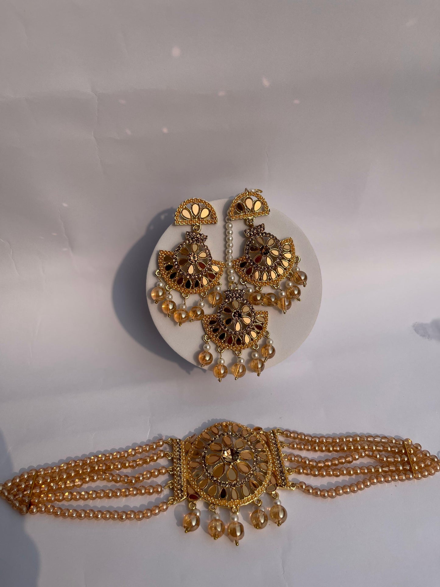 Aliza Choker set (Gold)