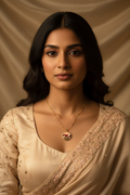 Enamel pearl necklace (Duchess Drop)