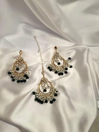 Nighat Set - Gold and Green