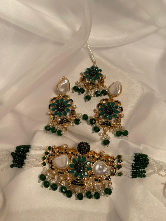 Stone Set - Dark Green