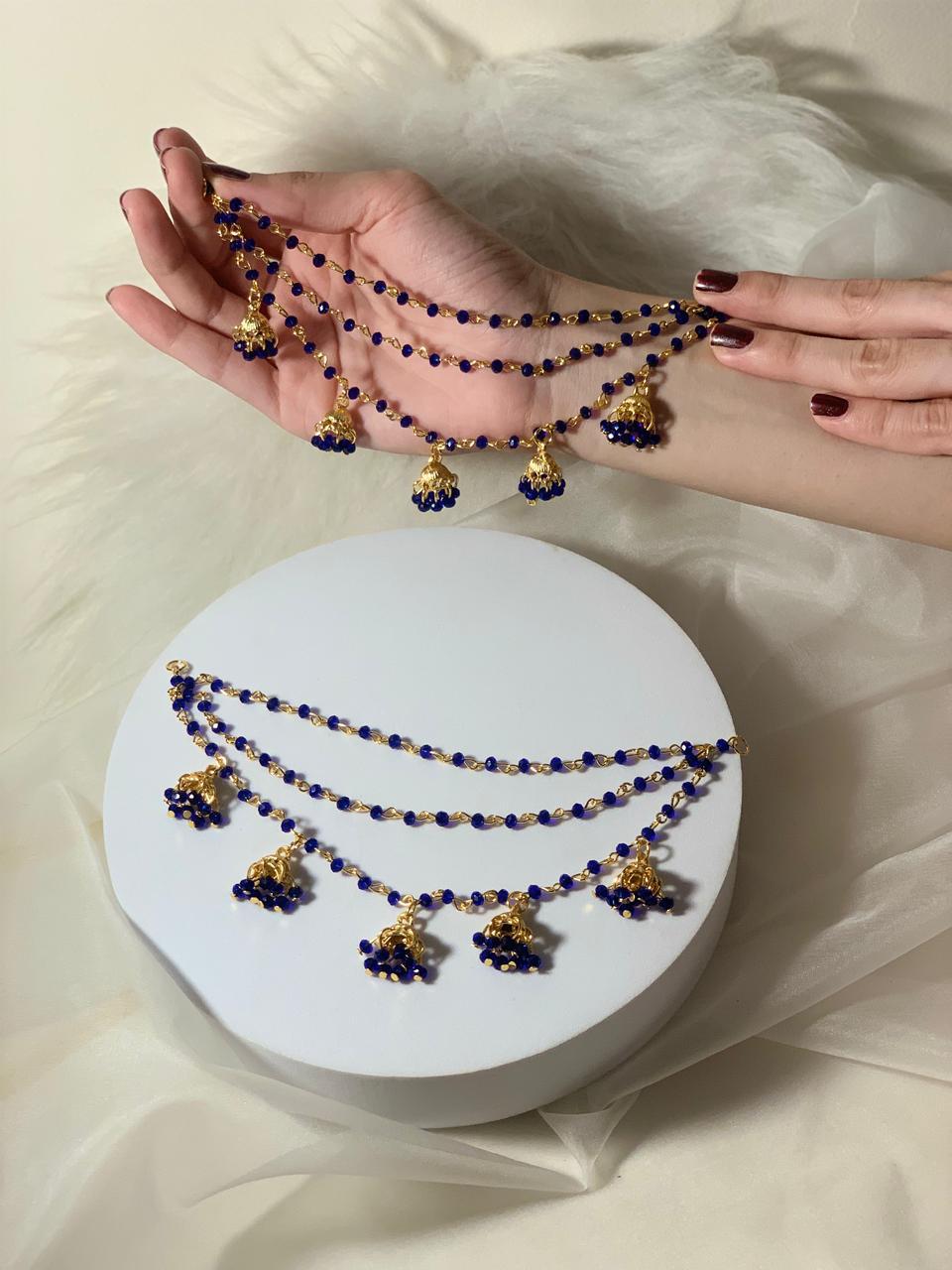 Jhumkay Waalay Saharay (Dark blue)