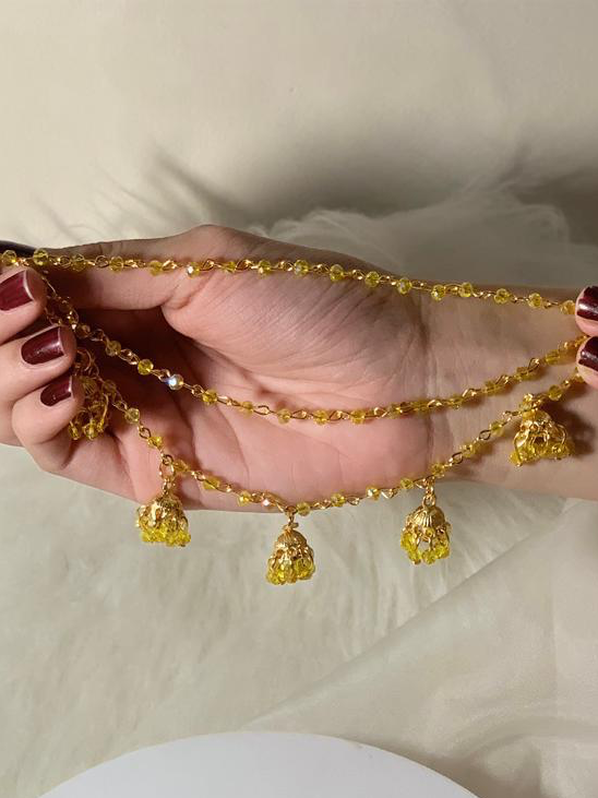 Jhumkay Waalay Saharay (Yellow)