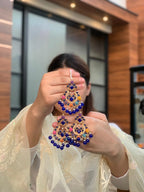 Aimen Bindiya Set - Blue