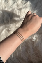 Three in one Bracelet Gold