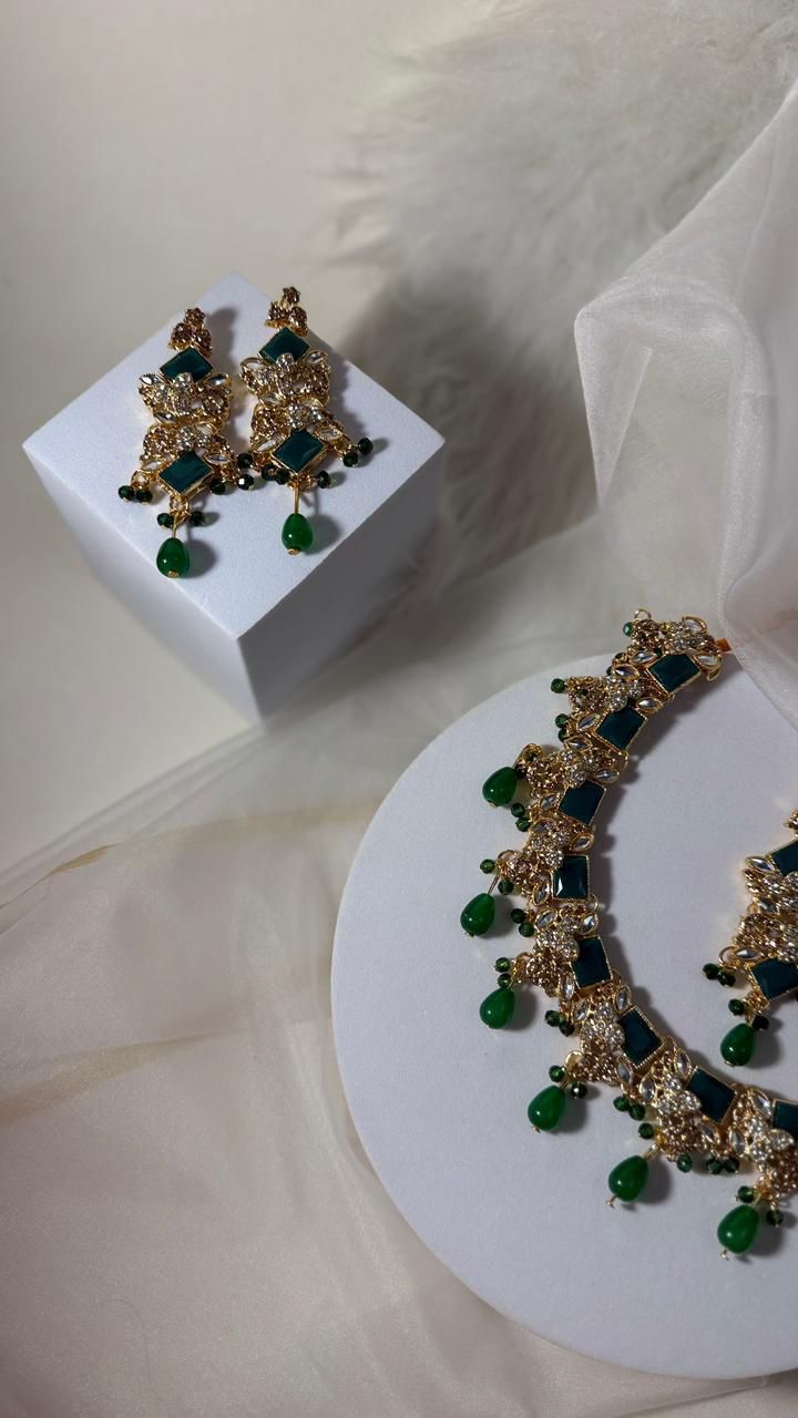 Dulhaniya set - Green