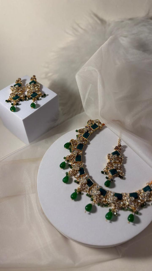 Dulhaniya set - Green