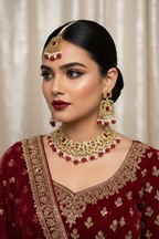 mahenur set - Red
