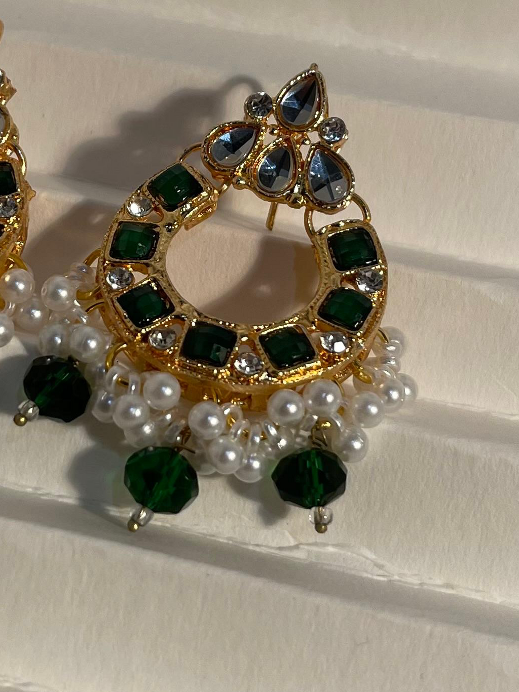 Zeba Kundan - Green
