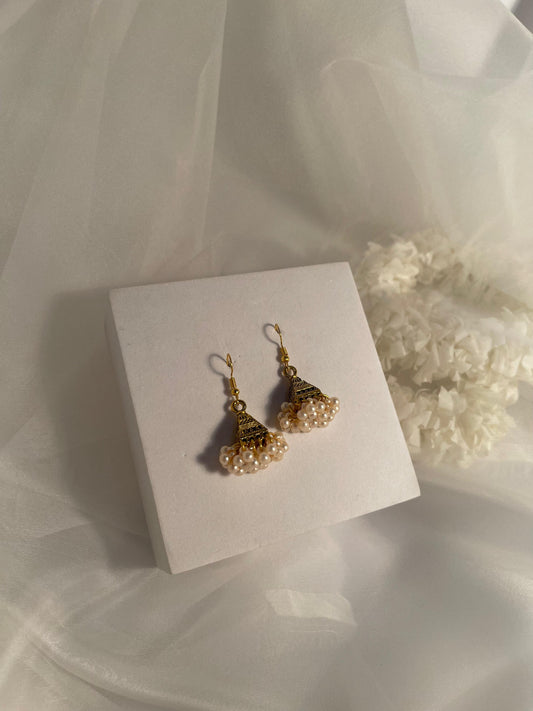 Triangular Gold Jhumki mini