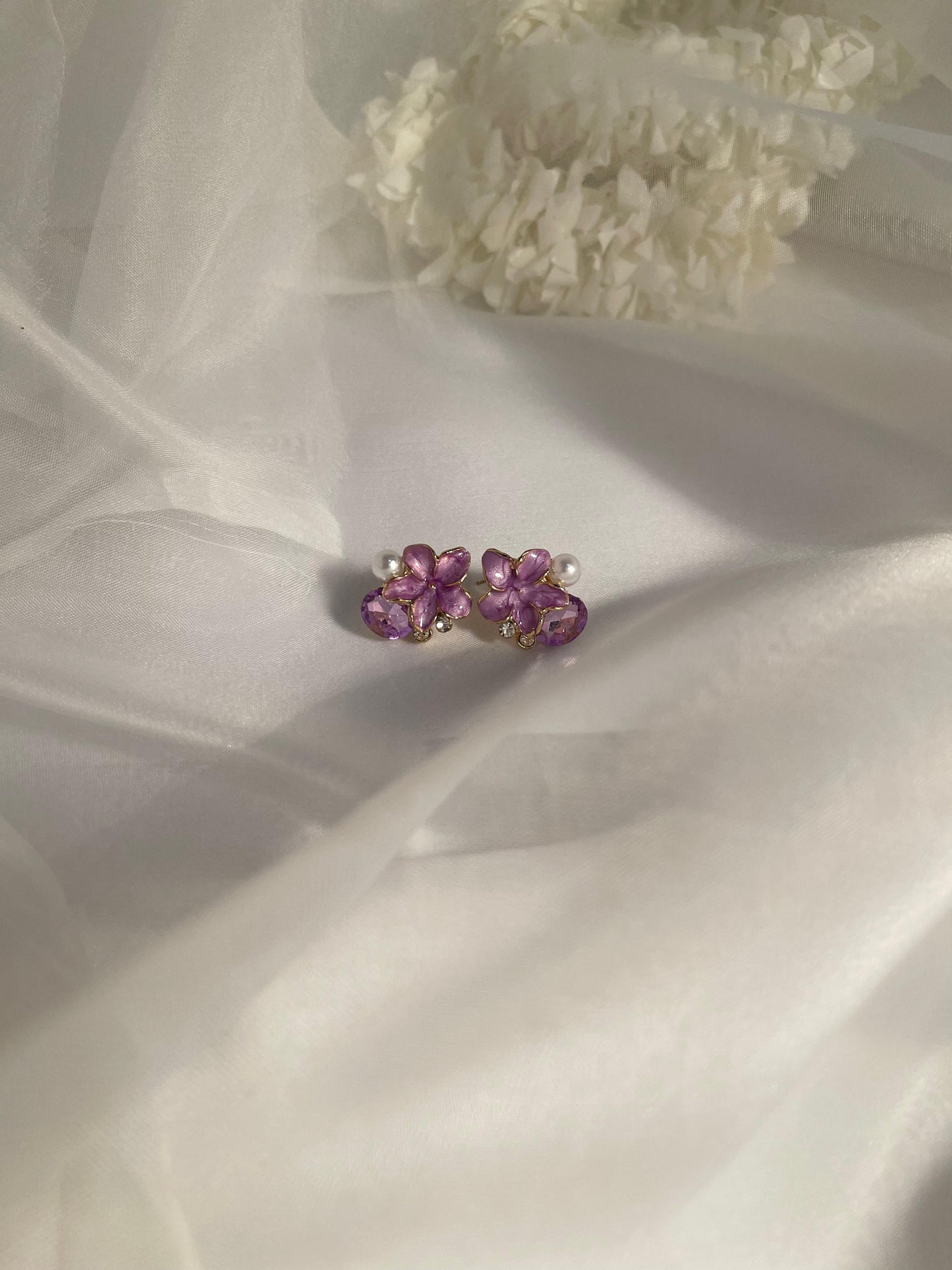 Mini hibiscus (purple)