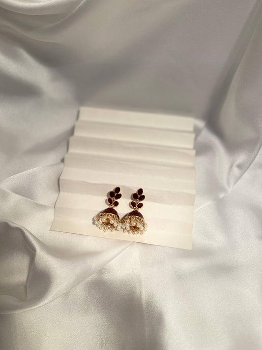 Booti Jhumki - Dark brown