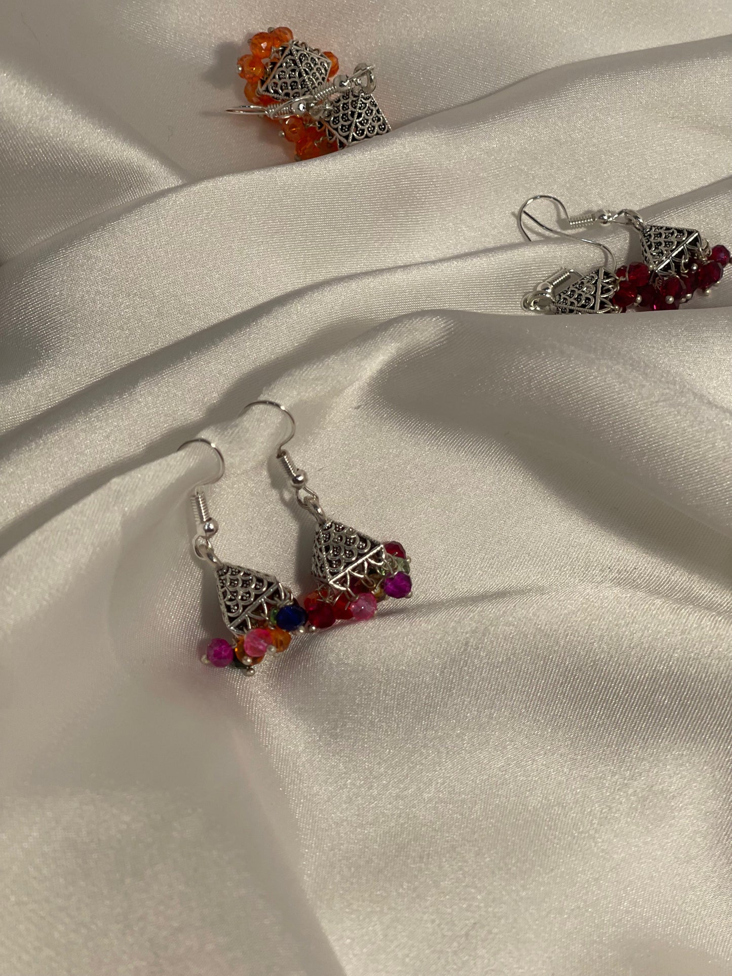 Triangular jhumki - multi