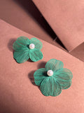 Floral Thread Green