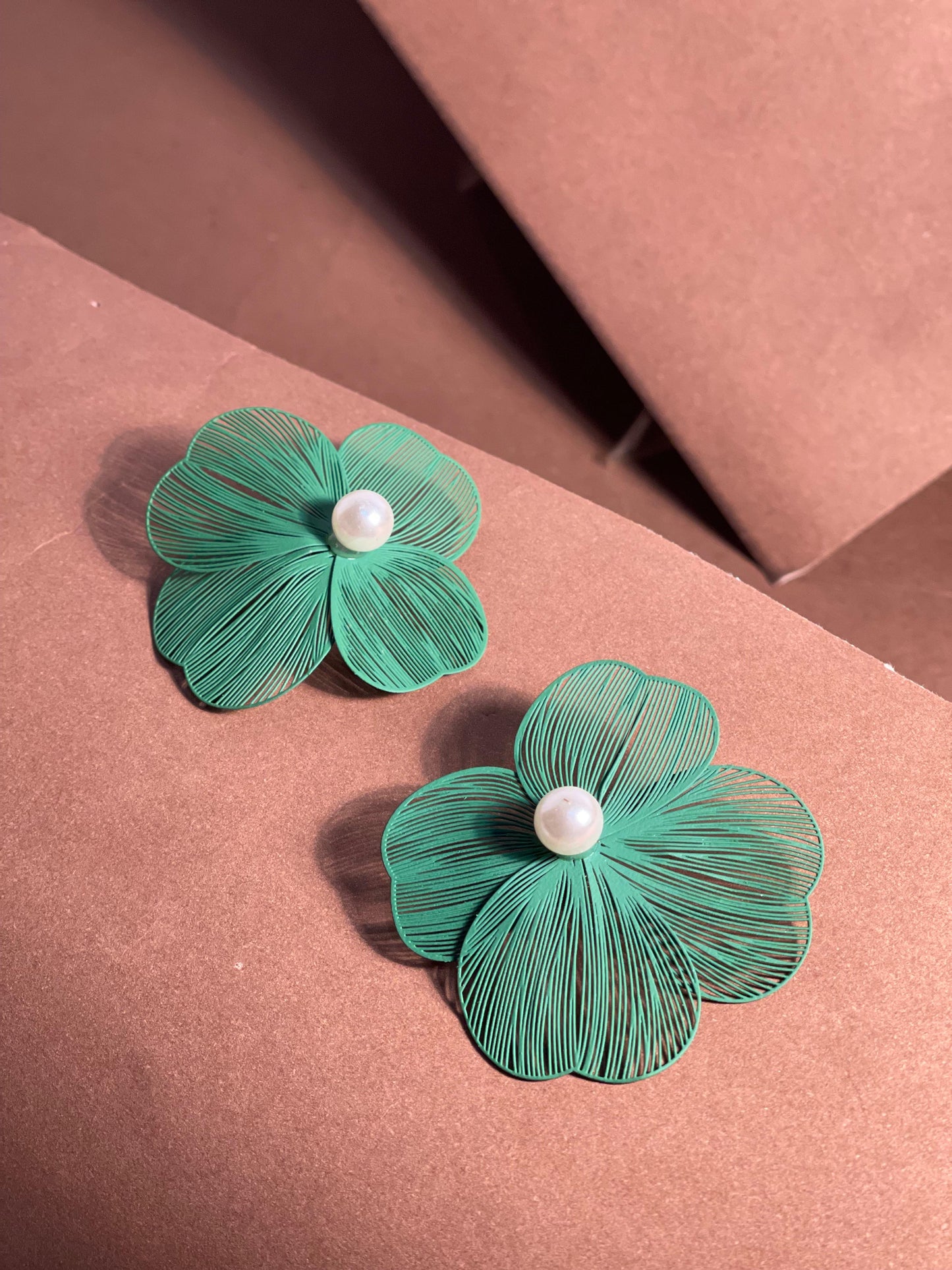 Floral Thread Green
