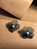 Floral Thread Black