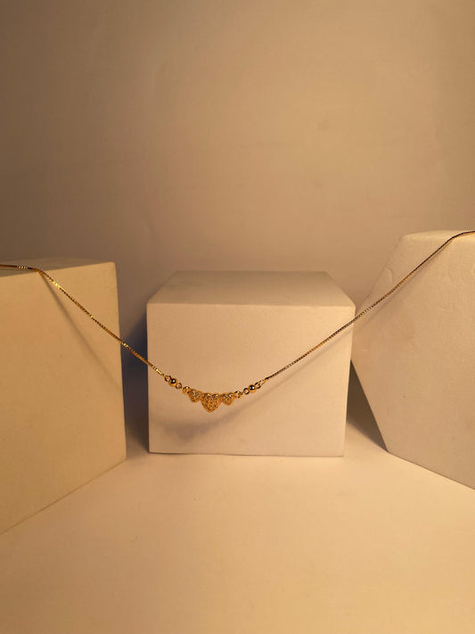 Gold Chain Locket (Heart)