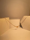 Gold Chain Locket (Tiny Bloom)
