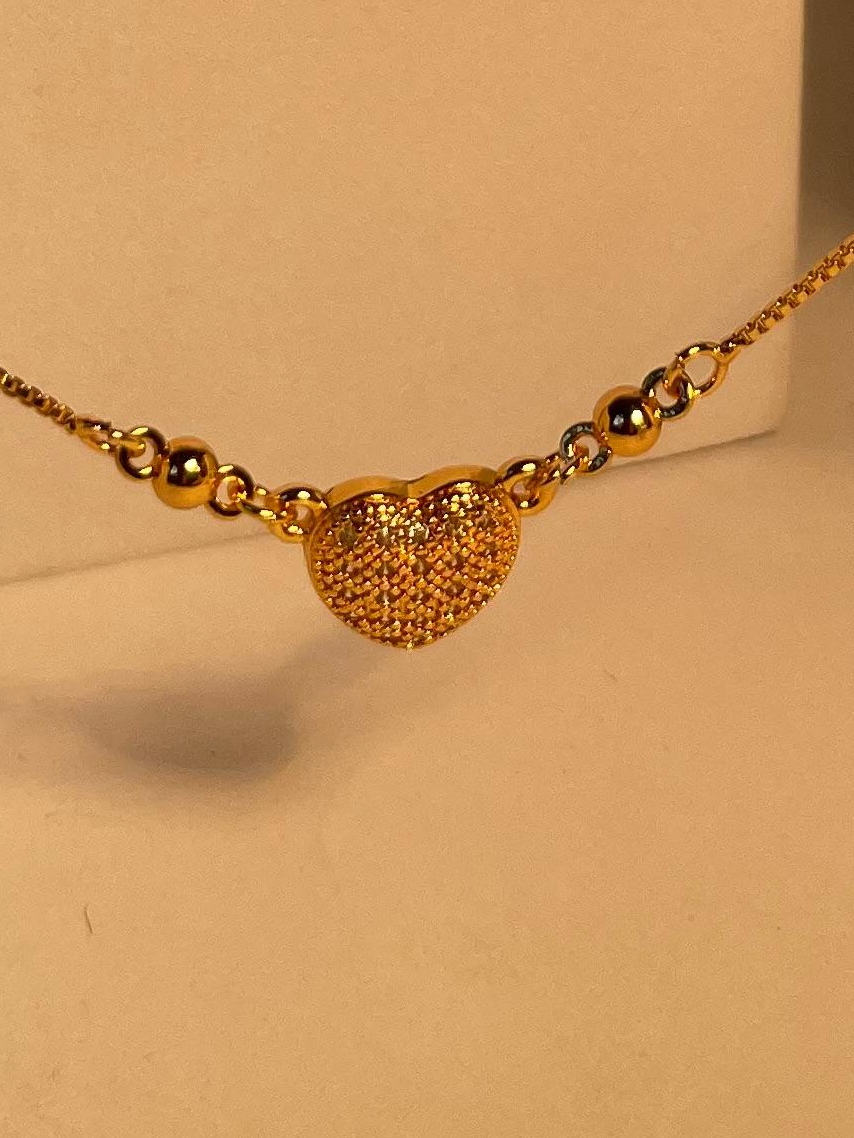Gold Chain Locket (sold heart)