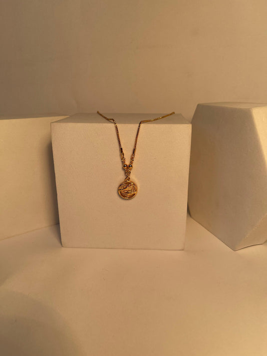Gold Chain Locket (warmth)