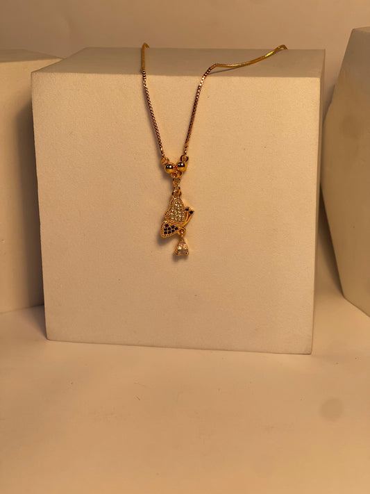 Gold Chain Locket (Stella Drop)