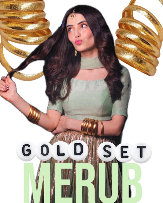 Meerub Ali Bangles (Gold)