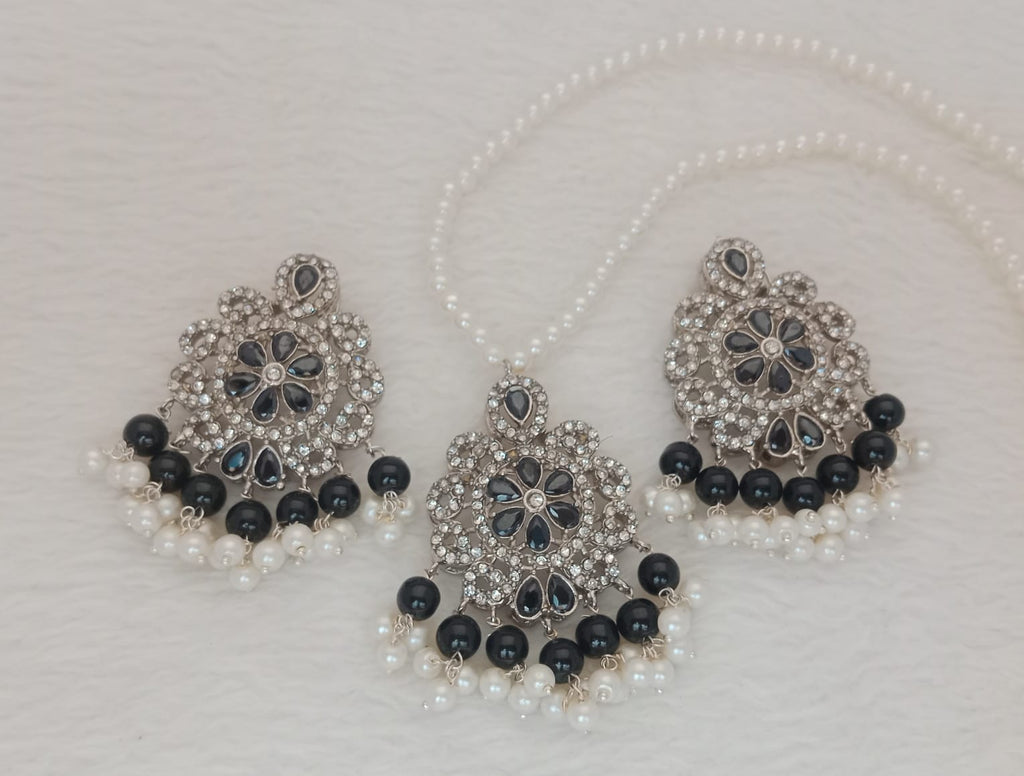 Shahi Collection Set- Black Beads
