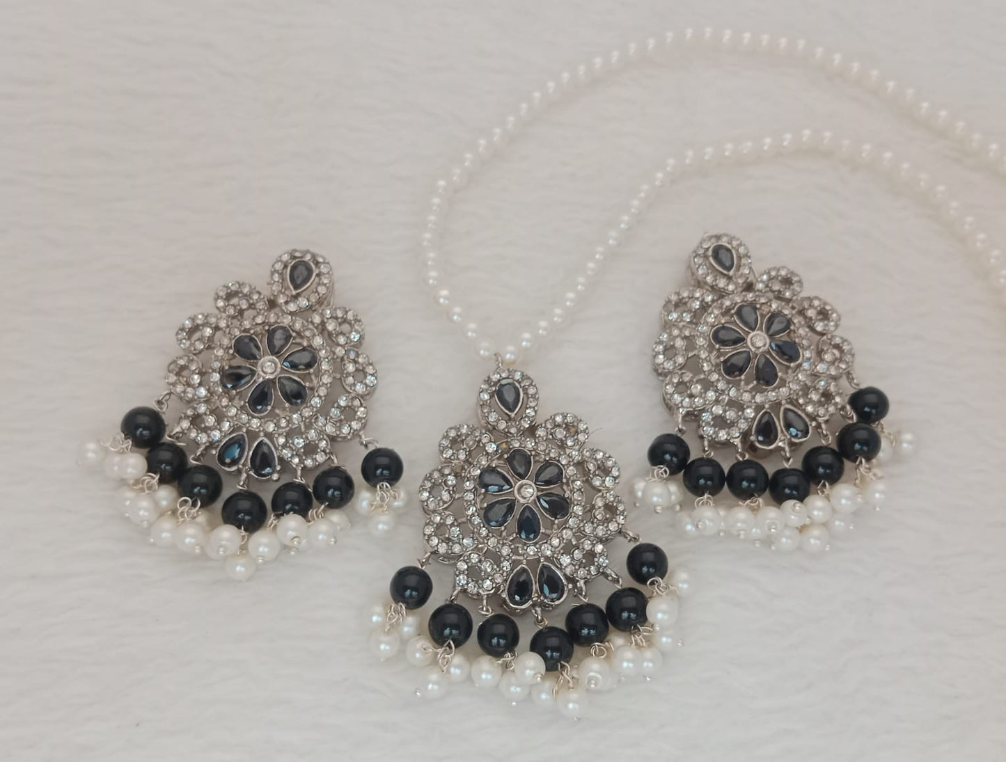 Shahi Collection Set- Black Beads