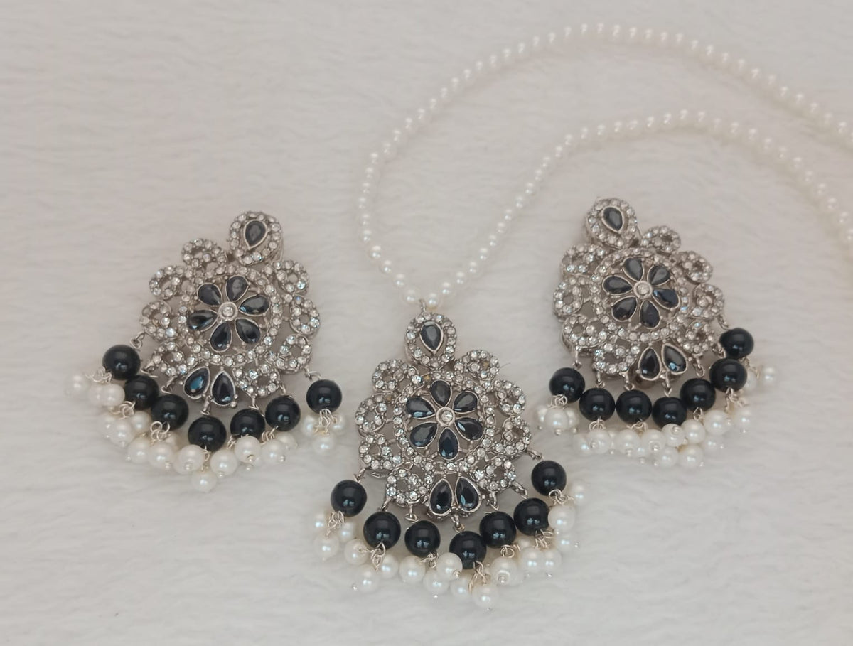 Shahi Collection Set- Black Beads