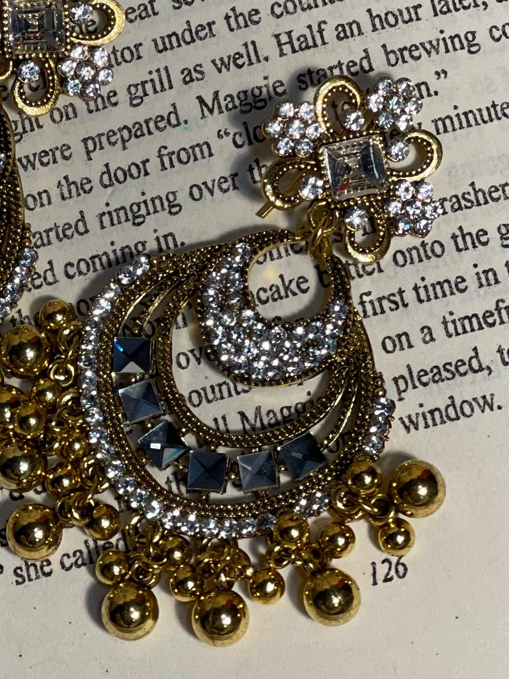 Malika Chand Kundan - gold-(Noor-Bano-Collection)