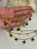 Jhumkay Waalay Saharay- gold and yellow