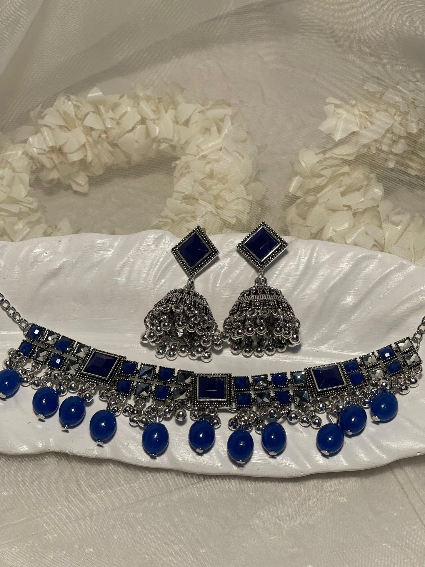 Chakoor Set-blue(Gulbano Collection)