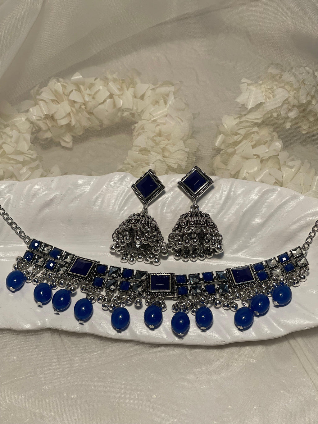 Chakoor Set-blue(Gulbano Collection)