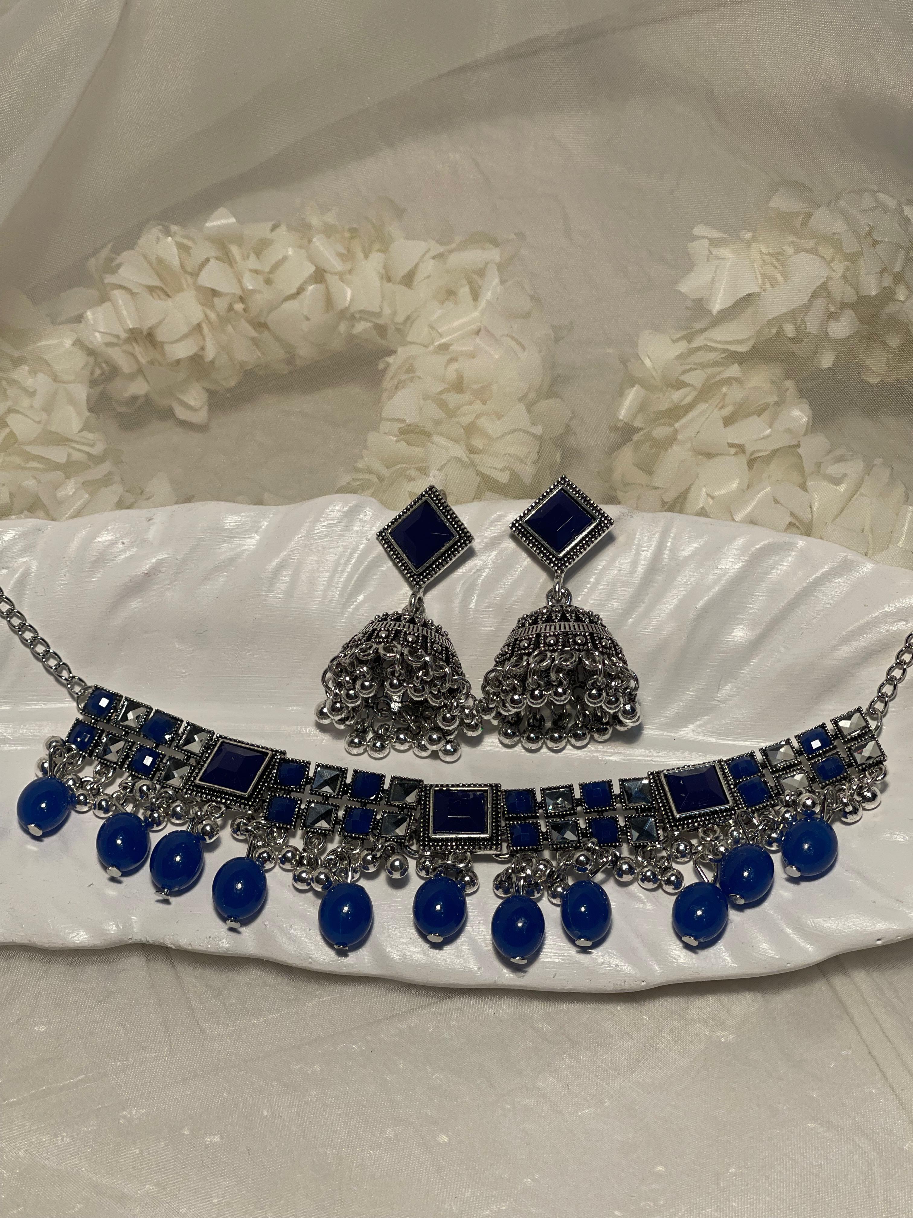Chakoor Set-blue(Gulbano Collection)