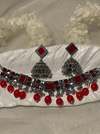 Chakoor Set-red(Gulbano Collection)