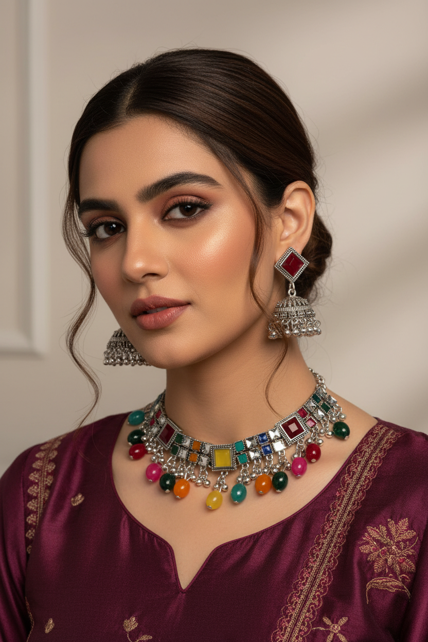 Chakoor Set-multi(Gulbano Collection)