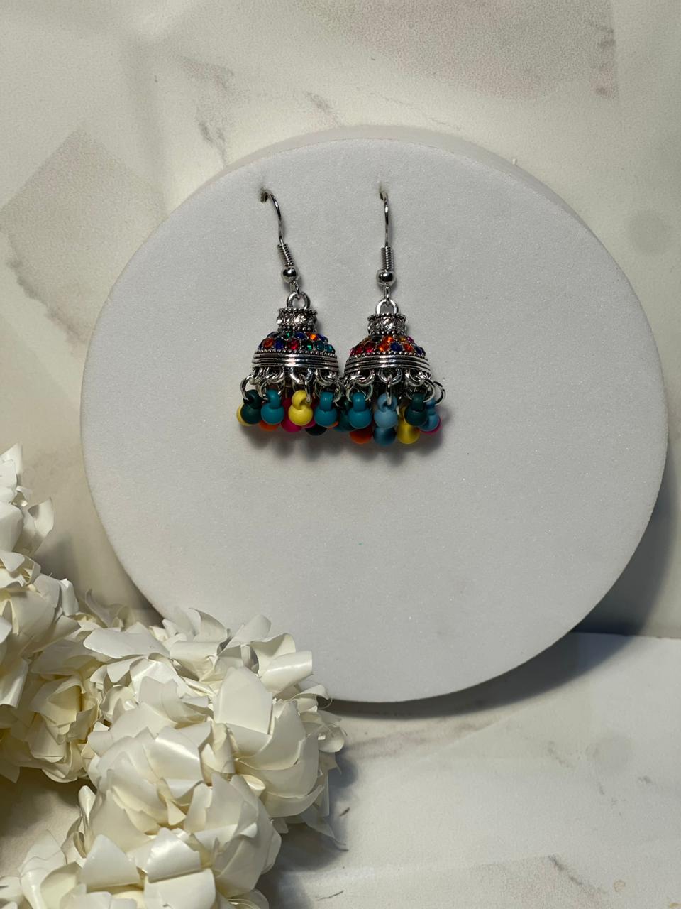 Mini chandi With multi beads(meharbano collection)