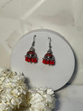 Mini chandi With red beads(meharbano collection)