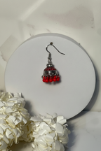 Mini chandi With red beads(meharbano collection)
