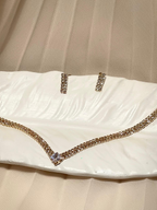 Chamak Set gold (meharbano collection)